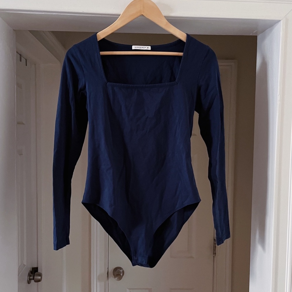 Mangopop Squareneck Bodysuif